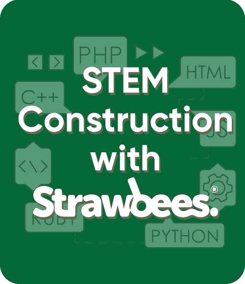 Construcción STEM con strawbees