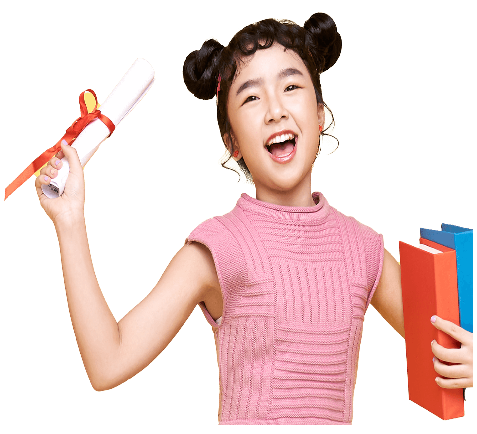 a girl graduated after studying asian languages